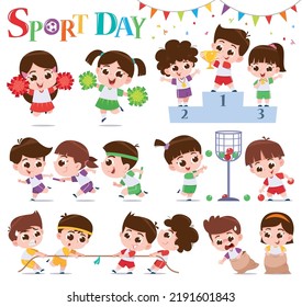 Children's Sports Day: Fun, Games, and Team Spirit