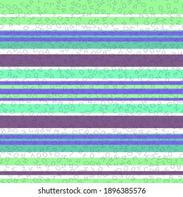 Childrens texture. Sailor stripes seamless pattern with letters. Mens, womens and kids summer, spring seamless stripes texture. Endless horizontal lines design with lettering.