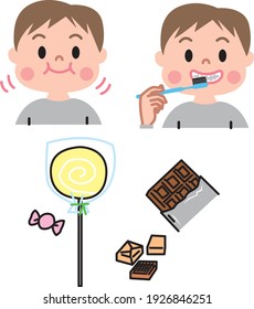 Prevención de cepillos de dientes para niños de varios conjuntos 