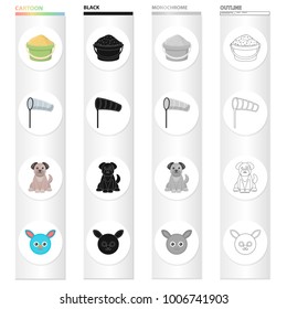Children's toy cartoon icons in set collection for design. Game and bauble vector symbol stock web illustration.