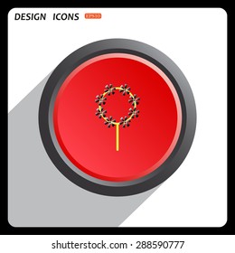 Children's toy wind mill, turntables, pinwheel wind vane. icon. vector design