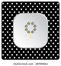 Children's toy wind mill, turntables, pinwheel wind vane. icon. vector design