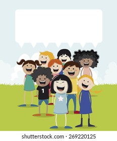 Childrens of the world voice