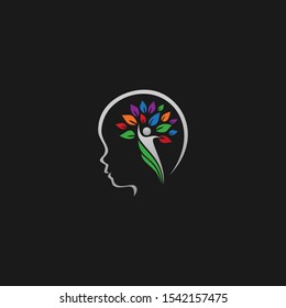 the child's brain and head logo