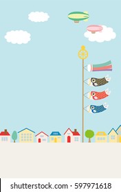 Child's day background.