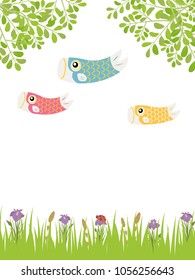 Child's day vector background.