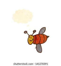 child's drawing of a bee