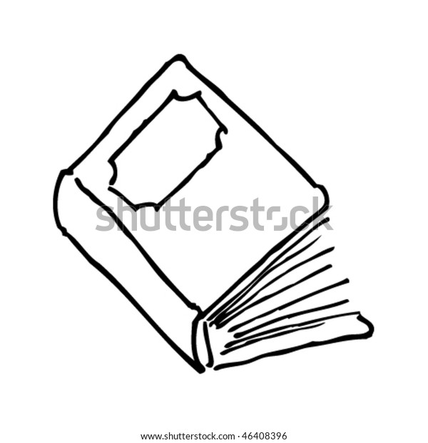 Childs Drawing Book Stock Vector Royalty Free 46408396
