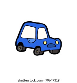 Kinderzeichnung eines Wagens