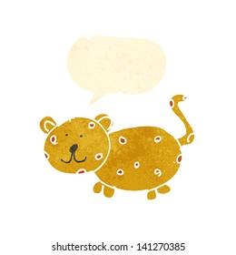 dibujo de un chita