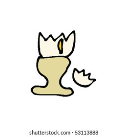 dibujo del niño de un huevo roto