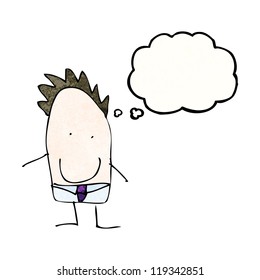 child's drawing of a dad