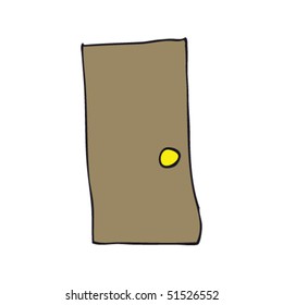 dibujo de una puerta por parte de un niño