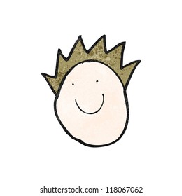 child's drawing of a face