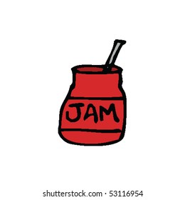 Childs Drawing Jam Jar Stock Vector (Royalty Free) 53116954 | Shutterstock