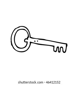 Child's drawing key