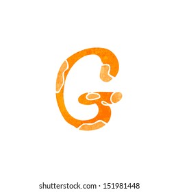 child's drawing of the letter G