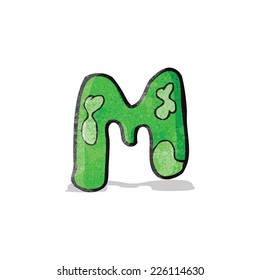 child's drawing of the letter m