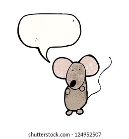 child's drawing of a mouse