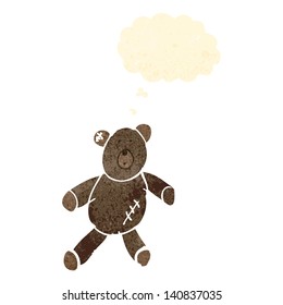 child's drawing of a teddy bear