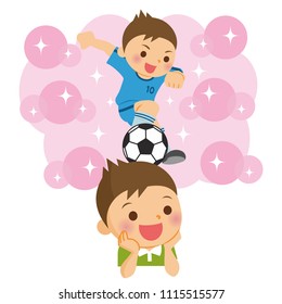 Child's future dream.