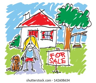 Child's Home Drawing