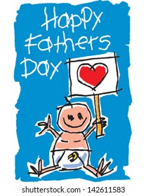 Child's Love Drawing
