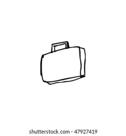 child's sketch of a case