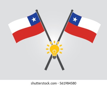 Chile Emblem Bright Idea
