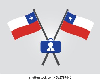 Chile Emblem Business Profession