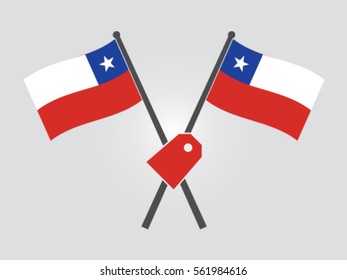 Chile Emblem Label