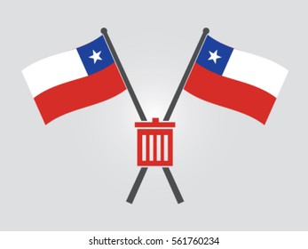 Chile Emblem Trash