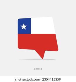 Icono de chat de la bandera de Chile