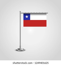 Chile Flag Pole