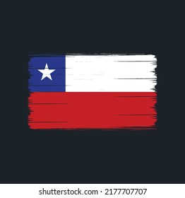 Chile Flag Vector. National Flag