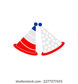 Chile flags icon set, Chile independence day icon set vector sign symbol