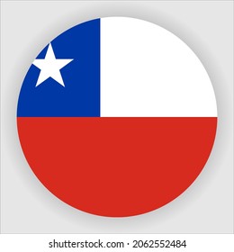 Icono de país plano de Chile