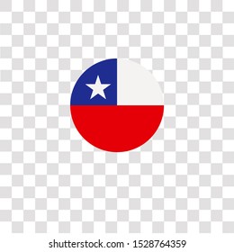 chile icon sign and symbol. chile color icon for website design and mobile app development. Simple Element from countrys flags collection for mobile concept and web apps icon.