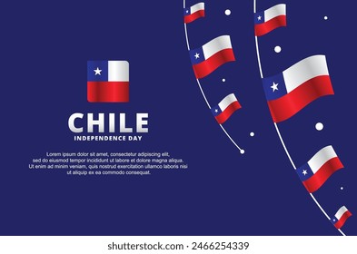 Chile Independence Day Celebrate Design