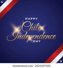 Chile Independence day design illustration collection