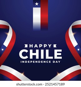 Chile Independence day design illustration collection