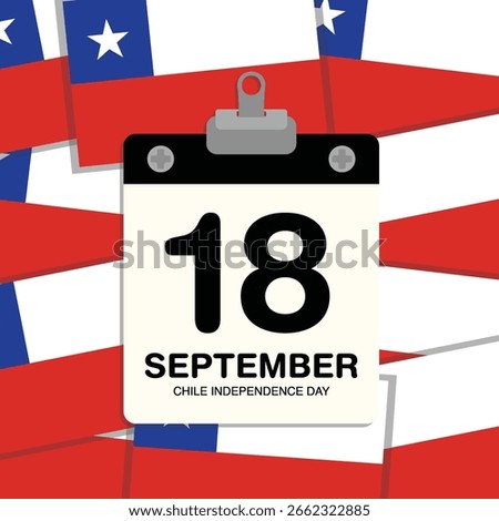 Chile Independence Day Small Wall Calendar