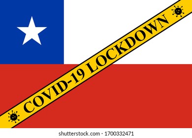 chile lockdown preventing coronavirus spread or outbreak. covid-19 chile precaution to lock down virus infection