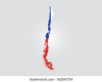Chile Map National Territory