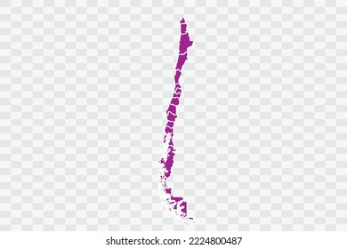 Chile Map pink Color on White Background quality files Color (a50099) png