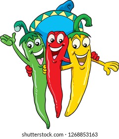 Chile peppers, mascot