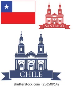 Chile set. Logo