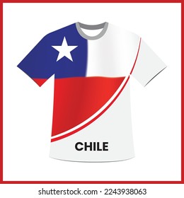 Chile Shirt Design and Flag Shirt Design
