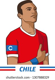 Chile Soccer Captain