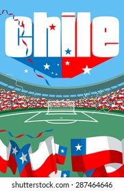Chile soccer fans